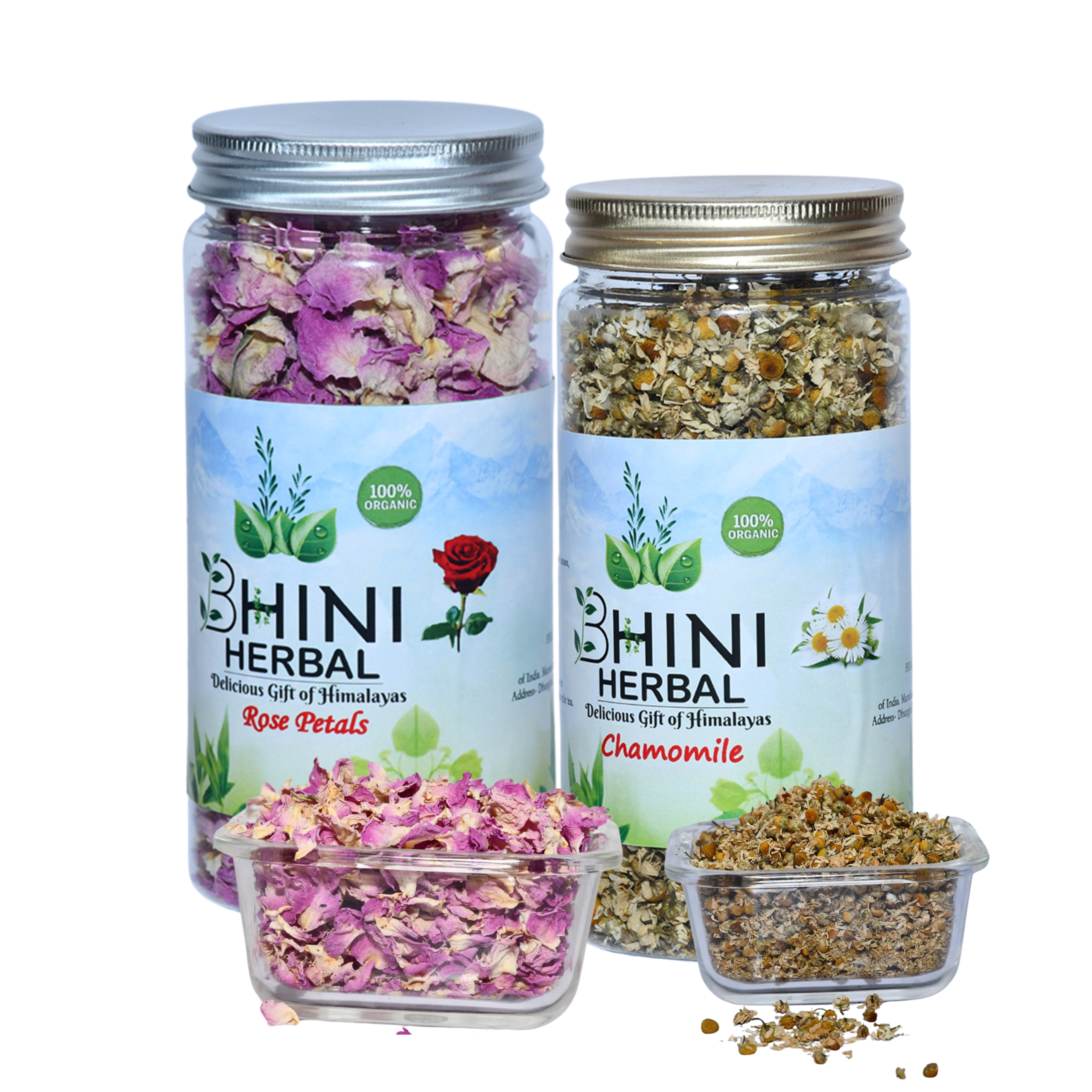 Rosepetals, Chamomile